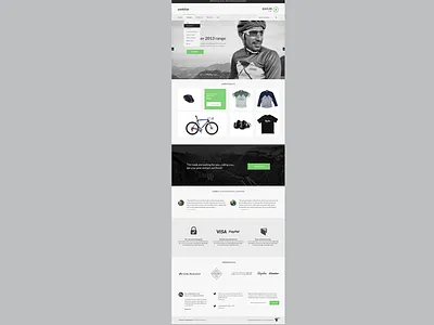 Peddlar Theme bicycle shop home page lato masonry grid template theme woocommerce wordpress wordpress theme