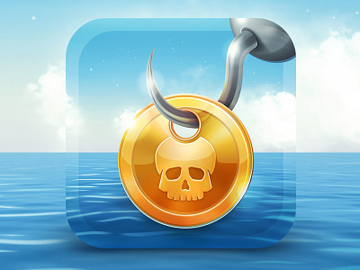 Jackal game iOS icon app coin icon ios ipad iphone jakal pirate sea