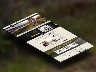 Veppocig.Com Retro Style Website Design (Homepage) branding e cigarette retro veppo web design