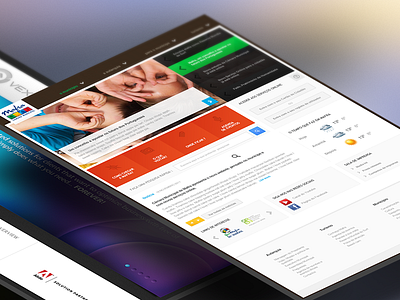 Websites app dashboard ui web websites