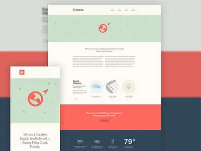 Appstronauts is live!!! animation app brand flat minimal mobile responsive space ui ux website