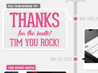 My Debut and a big thank you. debut ios thanks ui ux