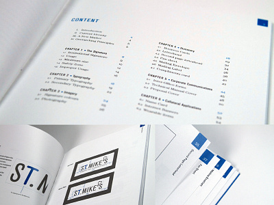 St. Mike's Hospital Corporate Identity Mock Rebrand Details brand guide branding business card corporate id corporate identity hats hospital id identity logo mock pagination rebrand shirts table of contents typography wordmark