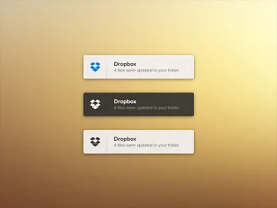 Minimal Growl Notification blue clean dark download dropbox freebie friday grey growl growl notification light minimal notification playoff psd psddd white