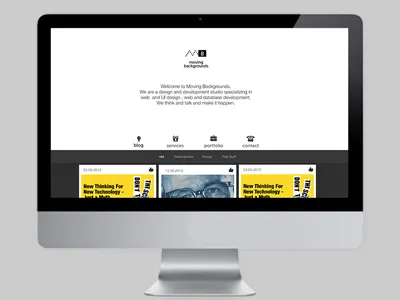 Shot logo web design