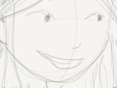 Lexi2 character design concept paper sketch