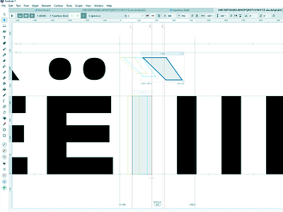 Type Design 41 2d art artwork design font fontlab graphic design lettering modern type design typeface typography vector