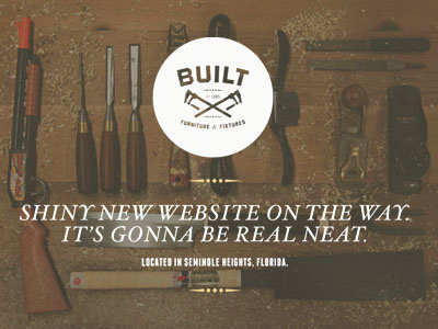 Built Splash Page brave people built filter illustration layout photography splash tools web