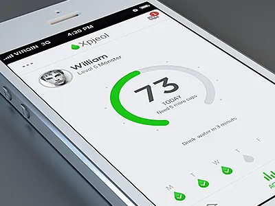 Another iphone app android app circle clean iphone number ui white