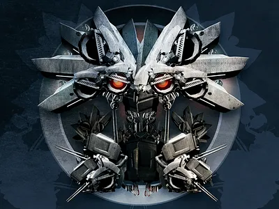 Evil Robot - Layer Tennis layer photoshop robot tennis