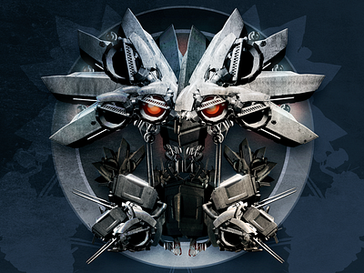 Evil Robot - Layer Tennis layer photoshop robot tennis