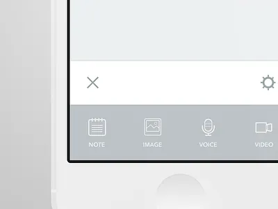 Submenu app clean clean ui design grey greyscale ios iphone simple ui ui design white ui