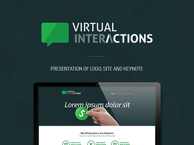 Logo, Website and Keynote concepts branding identity interface keynote logo mendesign presentation site web website