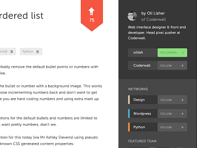 Protip 2.0 coderwall icon protip ui