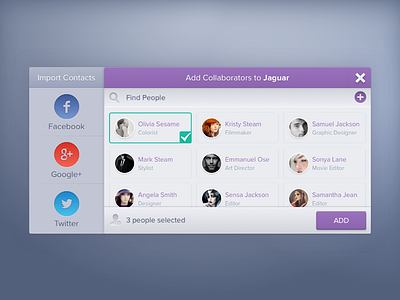 Invite Dialog dialog web
