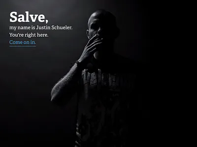 My website is online, finally. clean minimal portfolio showcase ui ux visual design website