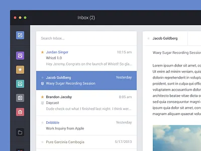 Bmail (Code Name) app email mac valio con