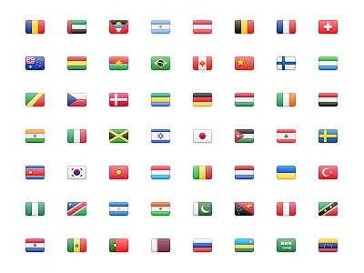 Stripe Flag Set freebie