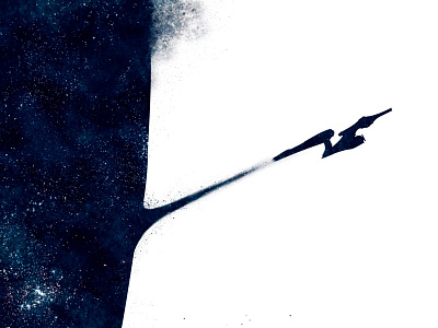 Star Trek art enterprise final final frontier frontier galaxy geek geek art hand space spock star star trek trek