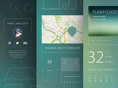 Simple UI Pack device flat freebie interface ios kit pack ui user vector wire