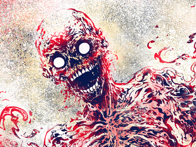 Cannibal Corpse cannibal corpse death metal digital drawing gig poster illustration ink music pen traditional zombie