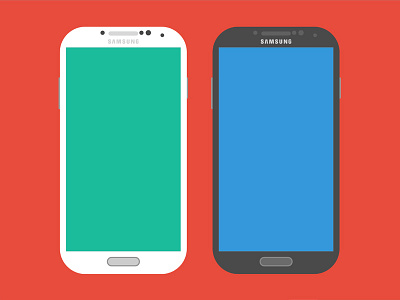 Galaxy S4 - Sketch android download flat flat ui freebie sketch ui