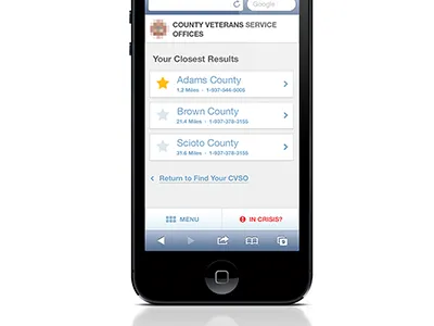 Mobile Search Results app favorites interface mobile mobile ui mobile web search search results ui