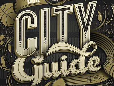 Louisville Magazine Cover cover illustration kentucky lettering louisville magazine typography