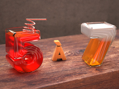 5 à 7 #1 3d after work beer c4d cocktail dof physical render straw