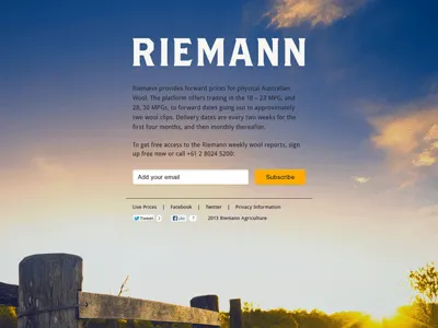 Holding Page branding clean design financial holding page signup splash