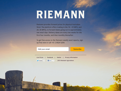 Holding Page branding clean design financial holding page signup splash