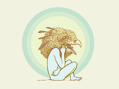 bird dream of the olympus mons animal art bird circle drawing dream sketch think