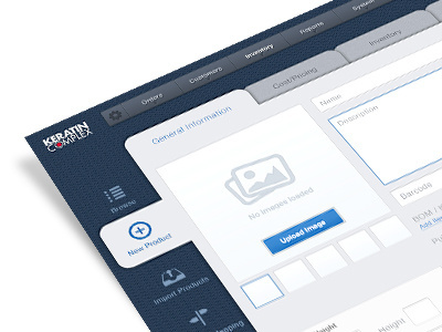 Ecommerce Saas Web Application ecommerce input interface saas ui ux vertical navigation web application