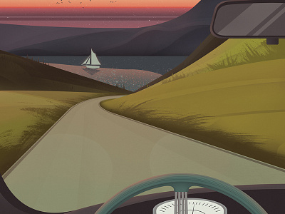 Drive - Systembolaget illustration