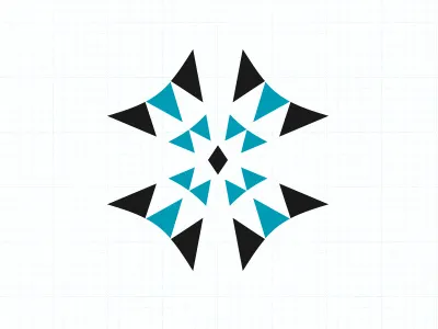 X brand diamond logo mark x