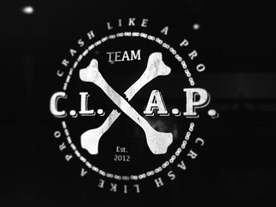 C.L.A.P. Logo bicycle bike clap dh downhill mountain bike mtb team