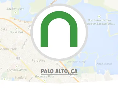 Job Details with Map sketch app ui design vectors