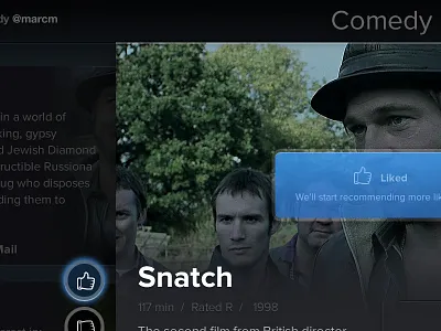 Detail app blue design icon ipad like touch ui
