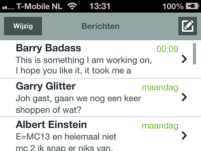 iOS 8 Messages apple design interface ios iphone ui user interface