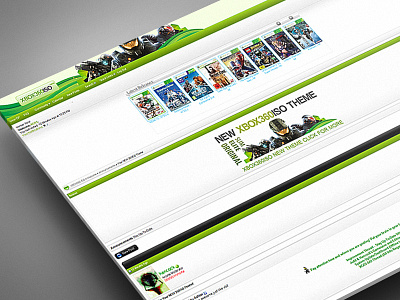 XBOX360ISO background blue buttons clean cloud colorful custom dashboard design download facebook file footer graphic design host login logo menu metro mockup redesign tiles ui