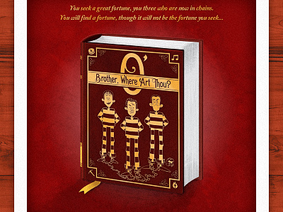 You Seek A Great Fortune books cartooning coen brothers illustration texture