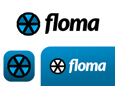 Floma - Logo & Icon - Branding & Identity brand design brand identity branding design floral flower graphic design icon icon design illustration logo logo design logo designer logos vector visual identity