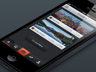 iOS UI - Feedback Welcome clean interface ios ios nav bar ios ui iphone iphone ui mike busby modern user interface