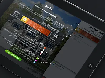 App Help Screen app app design architectural rendering brand design branding elevation floor plan floorplan icon icon design illustration ios iphone logo logo design mobile rendering ui ux