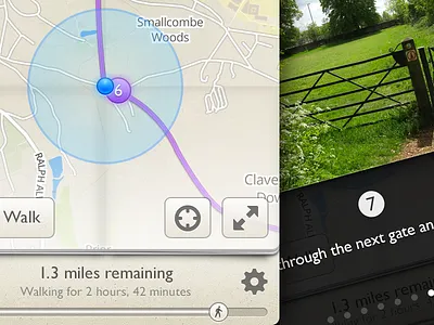 Walks for iPhone on Shipment directions ios iphone map markers route shipment turn by turn walk