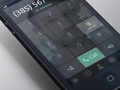 iPhone Dialer App app contact dialer iphone5