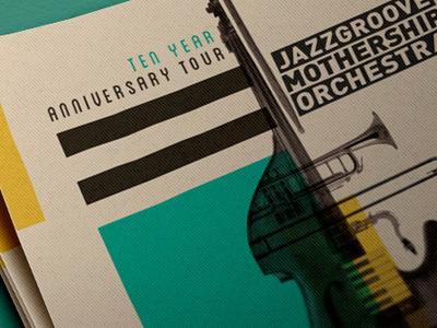 Mothership collage poster print