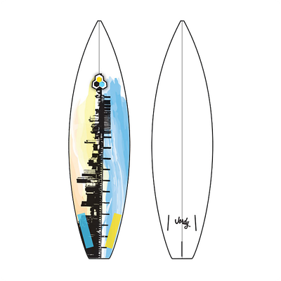 Surfboard Design Comp illustration