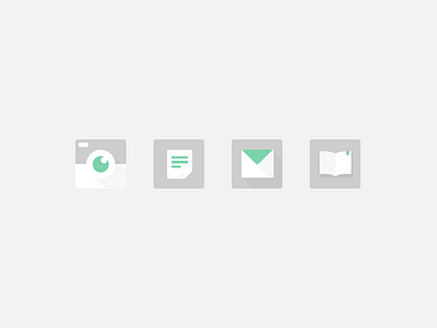 Flat Icons flat flat icon icons illustration minimal set simple