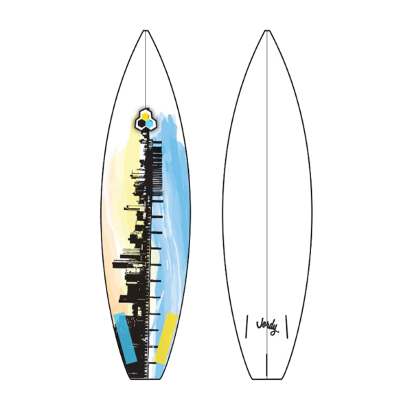 Surfboard Design Comp by Davina Warman on Dribbble